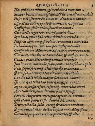Quinquennalia Serenissimo Principi ac Domino D. Ferdinando archiduci Austiae etc. iuniori Ingolstadio discedenti a.D. XII kalen. Ianuarii : celebrata ab academico Societatis Iesu gymnasio