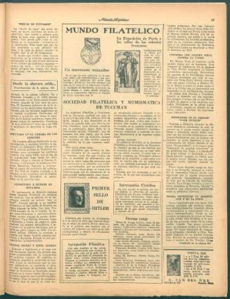 Primer sello de Hitler