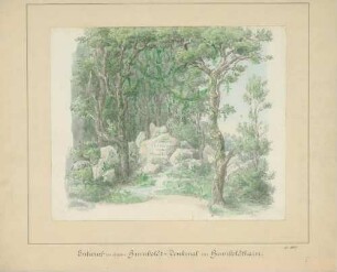 Entwurf zu einem Humboldt-Denkmal im Humboldthain