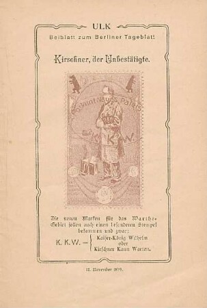 17. November 1899