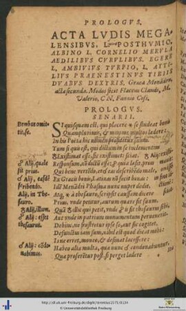 Terentius, Eunuchus