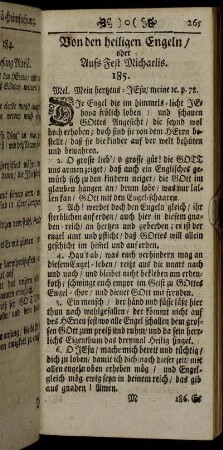 Von den heiligen Engeln, oder aufs Fest Michaelis