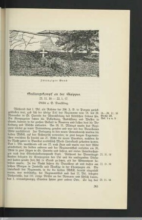 Stellungskampf an der Suippes