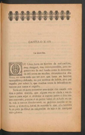 Capítulo XLVII - La marcha.