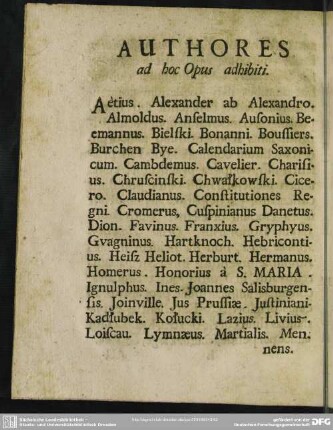 Authores ad hoc Opus adhibiti