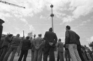 Richtfest für die neue Richtfunkanlage des Luftwaffen-Nachrichten-Regiments 12 in der General-Fahnert-Kaserne