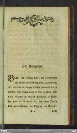 Der Uebersetzer
