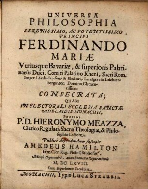 Universa philosophia