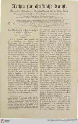 18: Der Glockenguß in der vormaligen Reichstadt Eßlingen, [2]