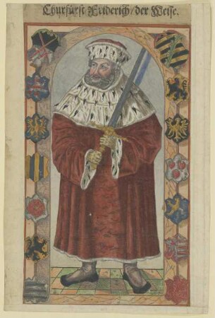 Bildnis des Kurfürsten Friedrich III. von Sachsen, dem Weisen