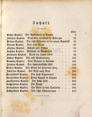Frau von Staël : biographischer Roman, 3