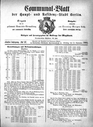 1864,37: No. 37, 11. September 1864