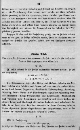 Vierter Titel.