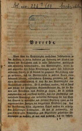 Nachrichten von der Königlichen Waisen-Erziehungs-Anstalt zu Weingarten für Kinderfreunde und Waisen-Wohlthäter. 10. 1834