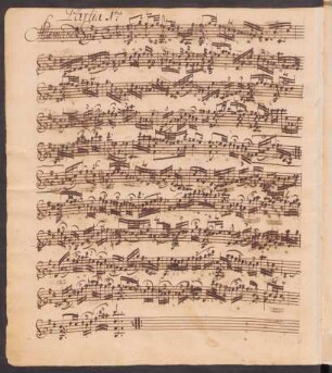 Partiten; vl; h-Moll; BWV 1002