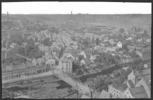 Penig. Blick vom Kirchturm