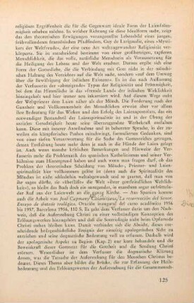 125-126 [Rezension] Capmany Casamitjana, José, La resurrección del Señor