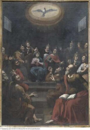 Altare dello Spirito Santo, Pfingstwunder