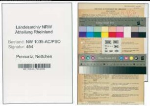 Entnazifizierung Nettchen Pennartz , geb. 15.04.1915 (Angestellte)