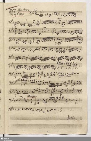 1157. Cavatina: Quello è il tetto quello è il nido / Cimarosa, D.