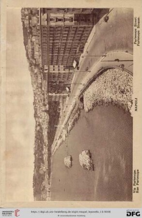 Napoli – Via Partenope. -Rue Partenope. – Partenope Street. – Partenope Strasse.