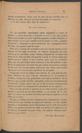 Su vida privada