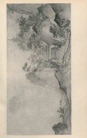[XLVIII. Part of Chinese landscape (showing the influence of Sesshiu) by Kano Tanyu