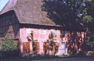 Fachwerkhaus mit Reetdach