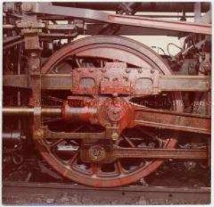 Rad einer Eisenbahn
