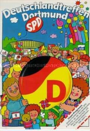 Programm zum Deutschlandtreffen der SPD 1980