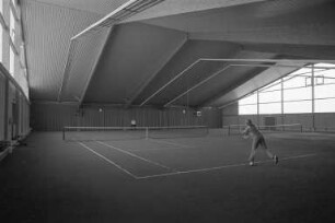 Sportclub Wettersbach. Zwei-Feld-Tennishalle im Sportpark Tannweg
