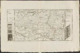 Carte Mineralogique D'Une Partie De La Champagne Et De La Thierache Où Se Trouvent Rocroy, Charleville, Mézieres.