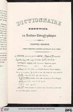 Chapitre premier: Corps célestes divisions générales de la terre