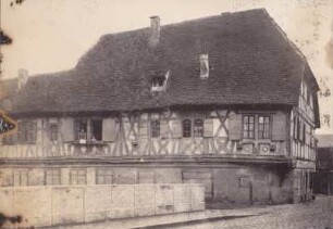 Wohnhaus. Fachwerk 1597