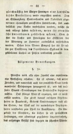 Allgemeine Bemerkungen