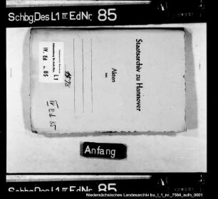 Schloßverschreibungen des Johann von Langen Enthält: u. a. betr. Haus Arensburg