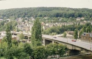 Bahnhofsbrücke/ Zwickauer Mulde, Aue