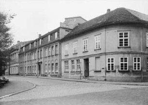 Güstrow. Wall. Blick vom Eckhaus Nummer 5