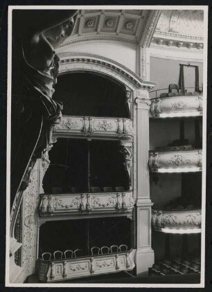 Großherzogliches Hoftheater, Schwerin: Ansicht Proszenium