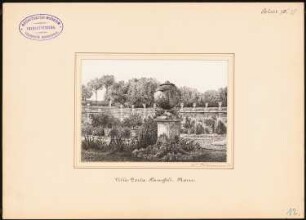Villa Doria Pamphili, Rom: Teilansicht des Gartens