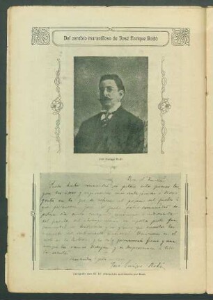 José Enrique Rodó [Fotografía]