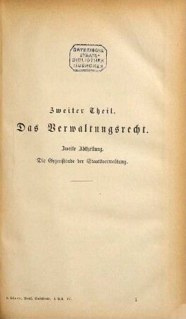 Das Staatsrecht der preußischen Monarchie, 4