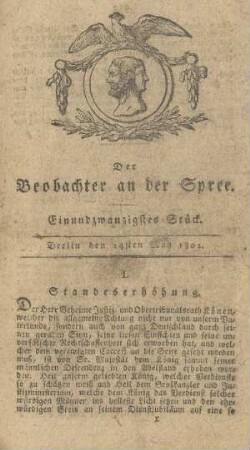 21. Stueck, 24. Mai 1802