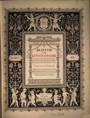 Blätter für Kunstgewerbe. 5. 1876