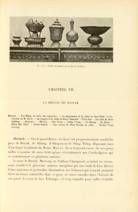 Chapitre VII. La région de Bassak