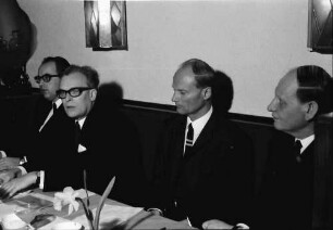 Freiburg; Landwasser: Pressekonferenz; Schieler, Krause, Keidel, Gilewitsch