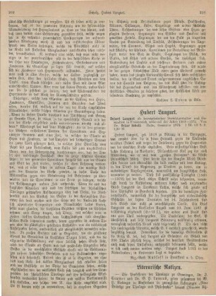 210-216 Literarische Notizen