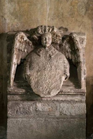 Frankreich. Auvergne. Haute Loire. Le Puy en Velay. Cathedrale Notre Dame. Romanischer Stil. UNESCO Weltkulturerbe. Cloitre. Kreuzgang. Kapitelsaal