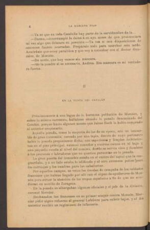 II - En la venta del catalán