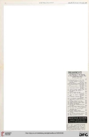 Nr. 46 (17. Nov. 1935), S. 4: Preisberichte